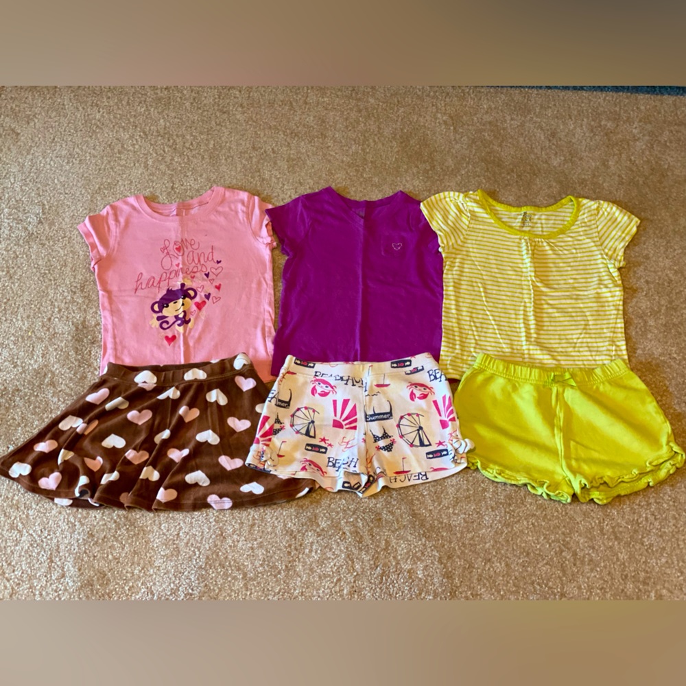 6 piece girls bundle lot! Size XS 4 / 5